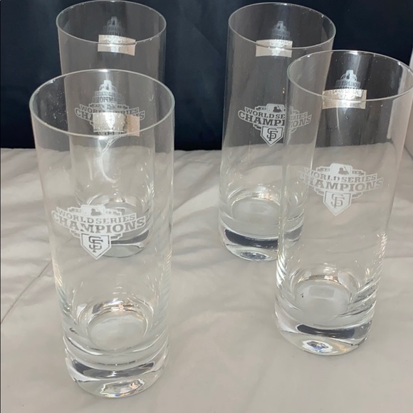 Waterford 2012 World Series SF Giants Tumblers, S4 - Picture 2 of 6